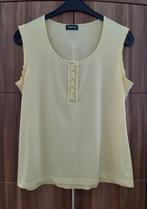 Mouwloze top van Taifun met sierknoopsluiting  maat 40/42., Maat 38/40 (M), Geel, Ophalen of Verzenden, Taifun