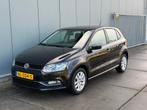 Volkswagen Polo 1.0 TSI 2015 Zwart / Airco | Garantie, Stof, Zwart, Bedrijf, Handgeschakeld