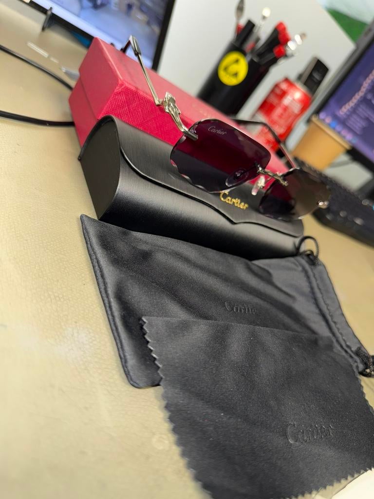 Cartier diamond cut bril, Ophalen of Verzenden, Zo goed als nieuw, Bril, Overige merken