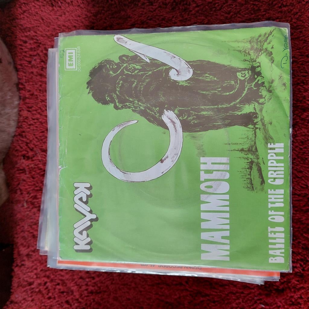 Kayak - Mammoth / See See The Sun (2 singles, Nederbeat), Gebruikt, 7 inch, Single, Ophalen of Verzenden