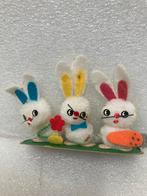 Vintage, set van drie haasjes, Ophalen of Verzenden, Gebruikt