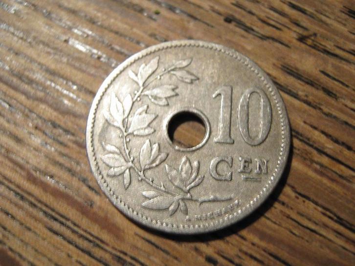 Belgie 10 Centimes 1903, Vlaams, Leopold II #372, Postzegels en Munten, Munten | België, Losse munt, Overig, Ophalen of Verzenden