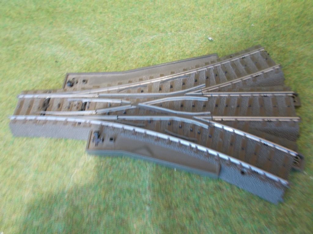 Marklin 3 wegwissel 24630 Verzenden kan ook, Hobby en Vrije tijd, Modeltreinen | H0, Ophalen, Wisselstroom, Gebruikt, Rails