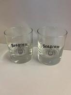 Seagram whisky glazen set van 2 glazen, Ophalen of Verzenden, Nieuw, Borrel- of Shotglas