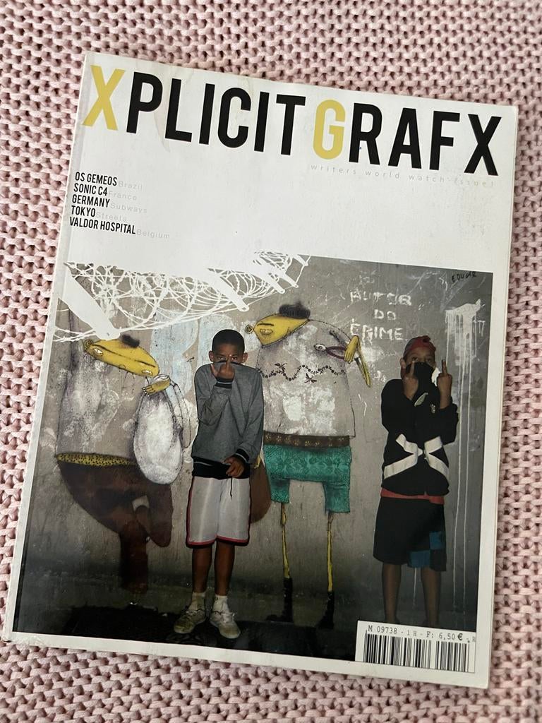 Xplicit Grafx Graffiti Magazine - Unieke Editie, Boeken, Ophalen of Verzenden, Zo goed als nieuw, Overige typen