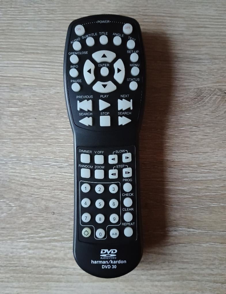 Harman kardon dvd 30 afstandsbediening origineel dvd30, Ophalen of Verzenden, Gebruikt, Origineel, Dvd