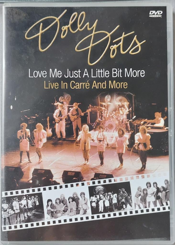 Dolly Dots - Love Me Just A Little Bit More DVD, Cd's en Dvd's, Dvd's | Muziek en Concerten, Zo goed als nieuw, Muziek en Concerten