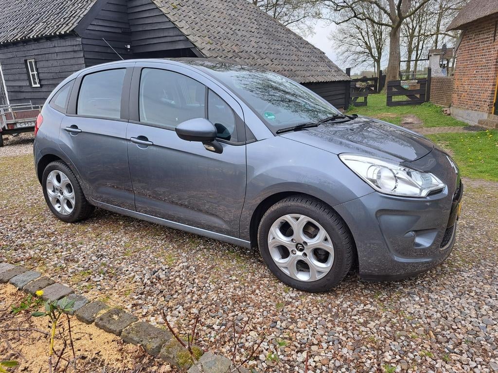 Citroën C3 1.4 VTI 2011 Grijs, Auto's, Voorwielaandrijving, 40 €/maand, Zwart, Origineel Nederlands