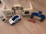 Duplo politiebureau en politieauto, Ophalen, Zo goed als nieuw, Duplo