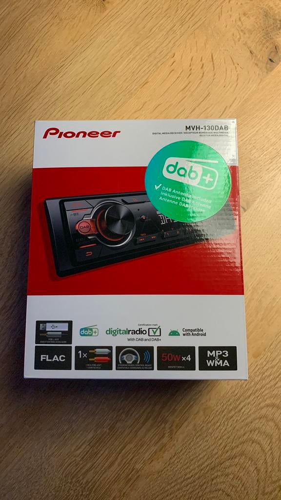 Pioneer autoradio met DAB, Ophalen of Verzenden