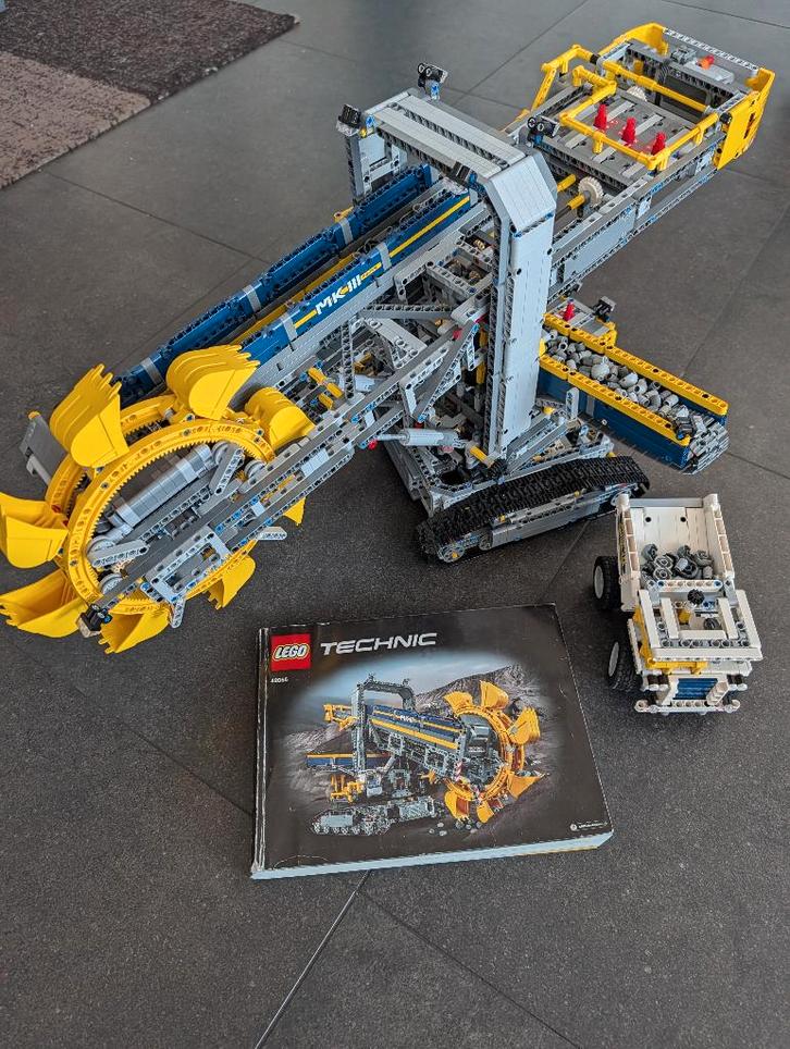 Lego Technic 42055 - Bucket Wheel Excavator, Kinderen en Baby's, Speelgoed | Duplo en Lego, Gebruikt, Lego, Complete set, Ophalen