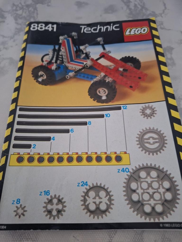 Technic lego set 8841, Ophalen of Verzenden, Zo goed als nieuw