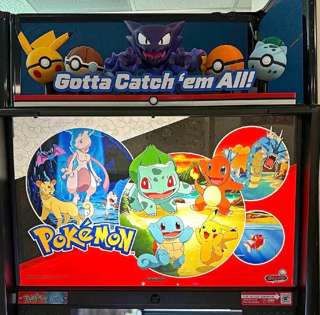 Stern flipperkast topper : Pokémon "Catch 'em All" Topper, Ophalen of Verzenden, Zo goed als nieuw, Overige typen, Stern