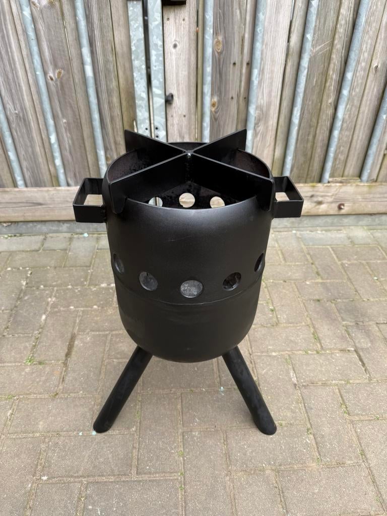 Vuurkorf / Terrashaard met kookfunctie, Ophalen, Nieuw