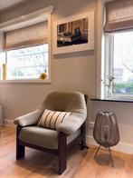 Mooie mid century stoel, Huis en Inrichting, Stoelen, Ophalen, Mid century, Bruin, Zo goed als nieuw