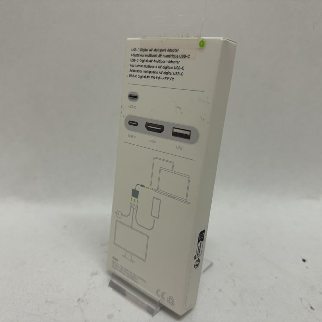 Apple USB C Digitale AV Multipoort Adapter (Nieuw), Apple, Nieuw, Support@apple.com, One Apple Park Way
Cupertino, CA 95014
United States