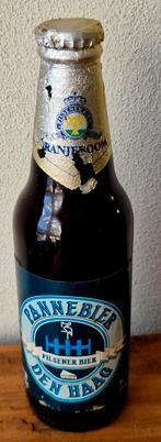 ZEER oude speciale fles pannebier DEN HAAG  ORANJEBOOM, Ophalen of Verzenden, Zo goed als nieuw, Flesje(s), Oranjeboom