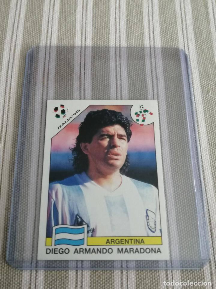 Diego Armando Maradona Panini worldcup story 224, Ophalen of Verzenden, Zo goed als nieuw, Buitenlandse clubs, Poster, Plaatje of Sticker