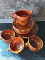 Vintage staffel stoneware (keramiek) servies, Ophalen of Verzenden