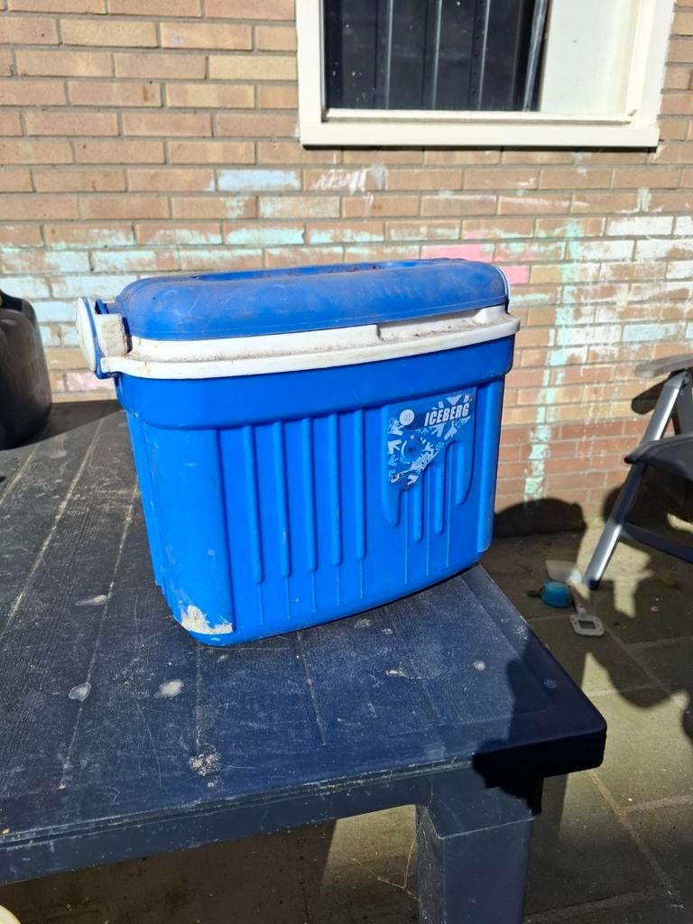 Blauwe koelbox - Iceberg inhoud 8 L, Ophalen, Gebruikt, Koelbox, Koelelement