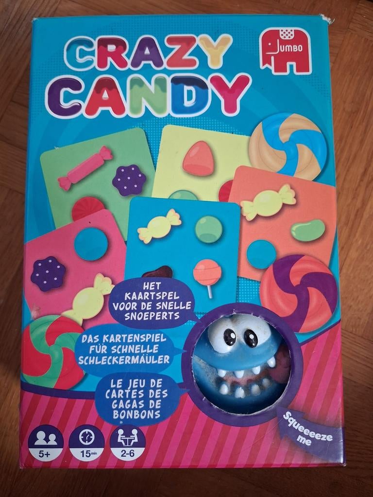 Crazy Candy spel van Jumbo, Ophalen of Verzenden, Zo goed als nieuw