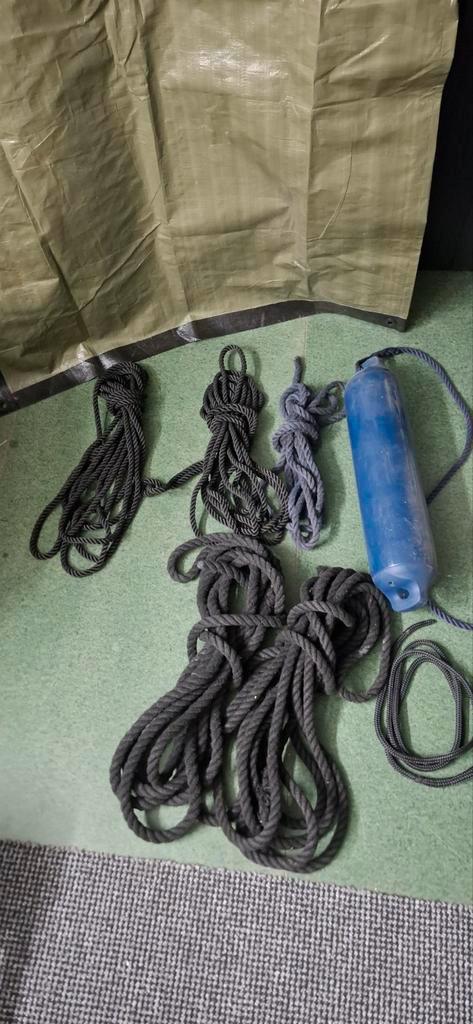 Diverse lijnen en stootwil voor boot, Watersport en Boten, Zeilen en Zeiltoebehoren, Ophalen of Verzenden