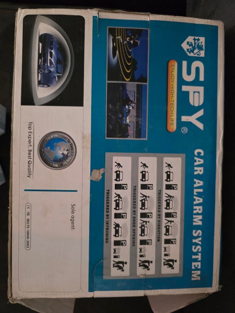 NIEUW! Auto alarm met centrale deurvergrendeling, Auto diversen, Ophalen of Verzenden, Nieuw