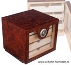 ANGELO KABINET HUMIDOR 4 LADEN ACRYLPOLYMEER 100 SIGAREN h81, Verzenden, Nieuw, Tabaksdoos of Verpakking