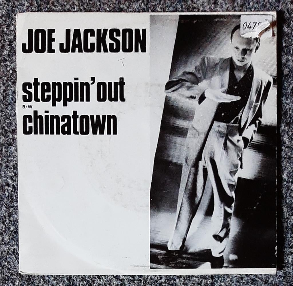 Joe Jackson – Steppin' Out / Chinatown, Cd's en Dvd's, Vinyl Singles, Gebruikt, Single, 1980 - 1989, Pop, 7 inch, Ophalen of Verzenden