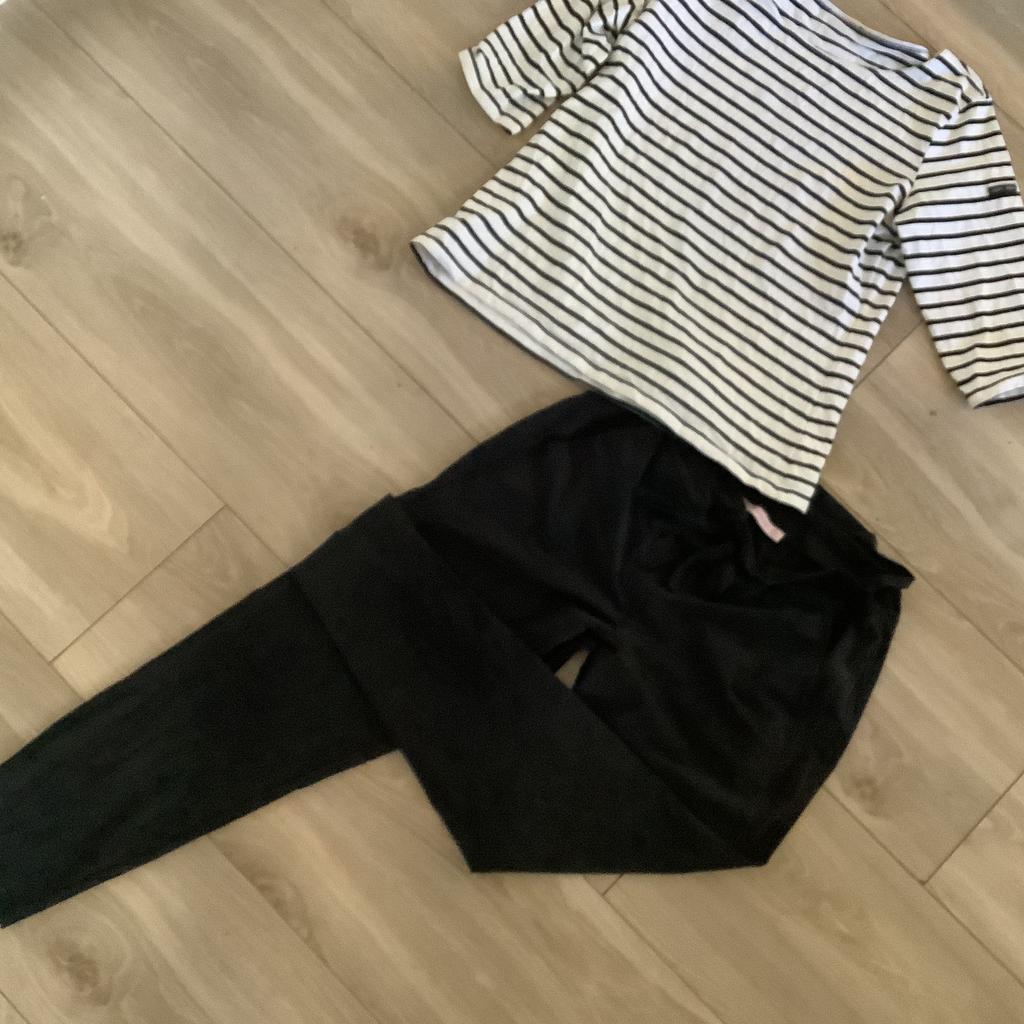 Travelstof broek l Studio Anneloes en Saint James top, Kleding | Dames, Zwart, Maat 42/44 (L), Ophalen of Verzenden, Zo goed als nieuw