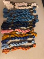 DMC Perle borduurgaren dikte 3/5 blauw, blanc, roze, oranje, Ophalen of Verzenden, Zo goed als nieuw, Materiaal