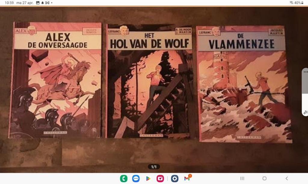 Alex, Eén stripboek, Ophalen of Verzenden