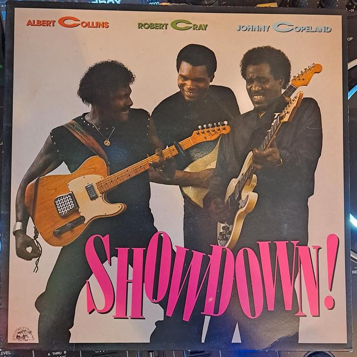 Albert Collins, Robert Cray, Johnny Copeland - Showdown!, Cd's en Dvd's, Vinyl | Jazz en Blues, Zo goed als nieuw, Blues, 1980 tot heden