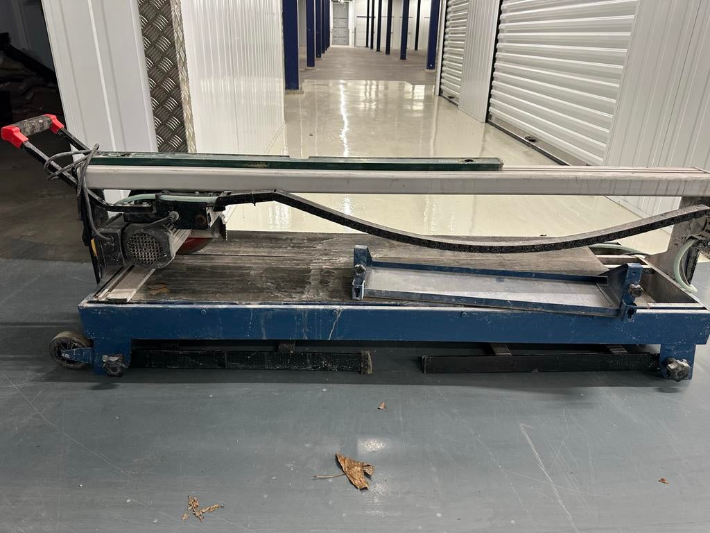 HBM Professionele Tegelzaagmachine 1200 mm - 1200W, Gebruikt, 70 mm of meer, Overige typen, Ophalen of Verzenden