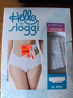 3 pack Sloggi midi maat 48 4 XL, Sloggi, Ophalen of Verzenden, Wit, Slip