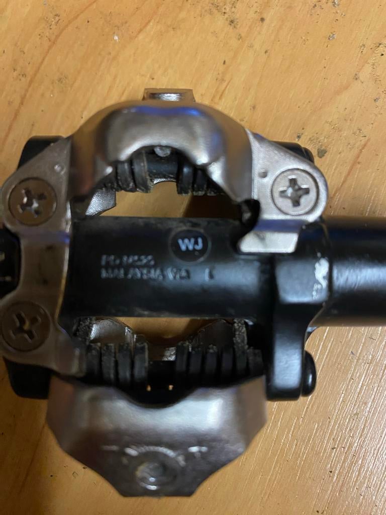 Shimano MTB pedalen - SPD ZGAN, Fietsen en Brommers, Fietsonderdelen, Crankstel of Pedalen, Gebruikt, Ophalen of Verzenden, Aluminium