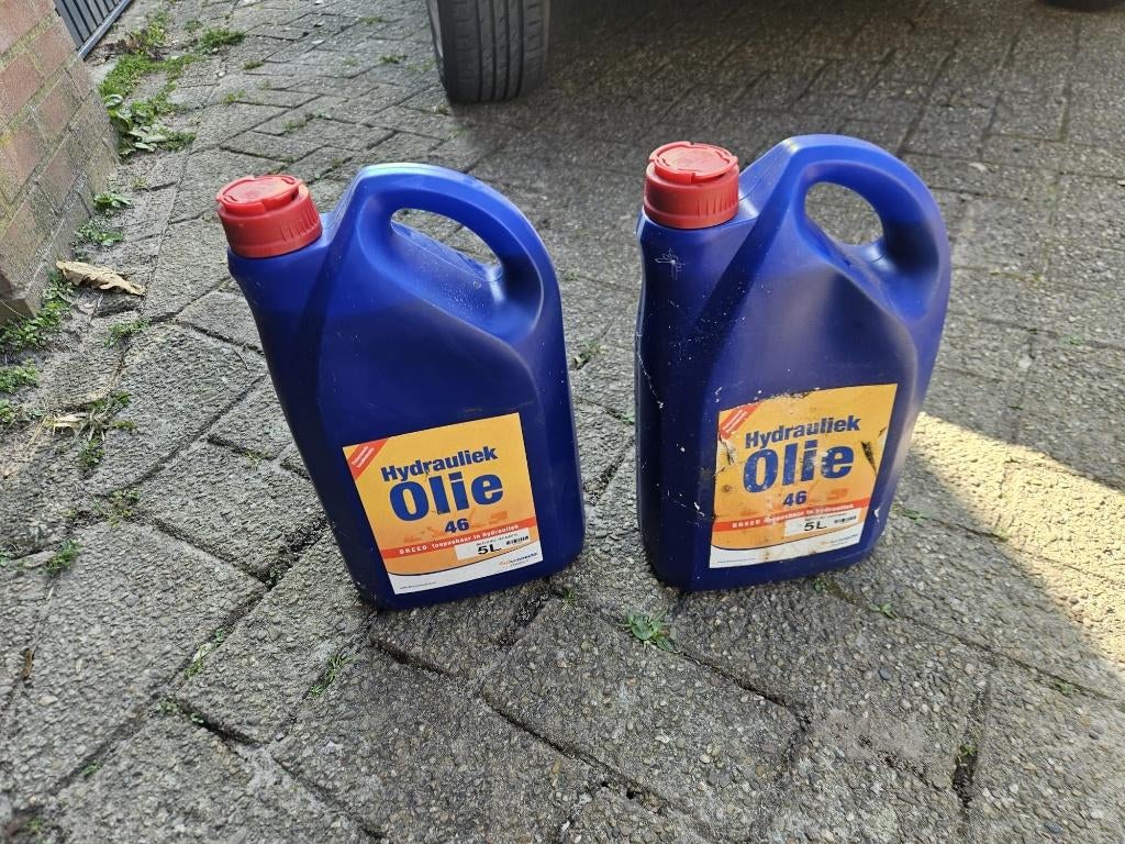 Hydrauliek olie 46, 2x 5L, Ophalen of Verzenden, Nieuw, Motor en Techniek
