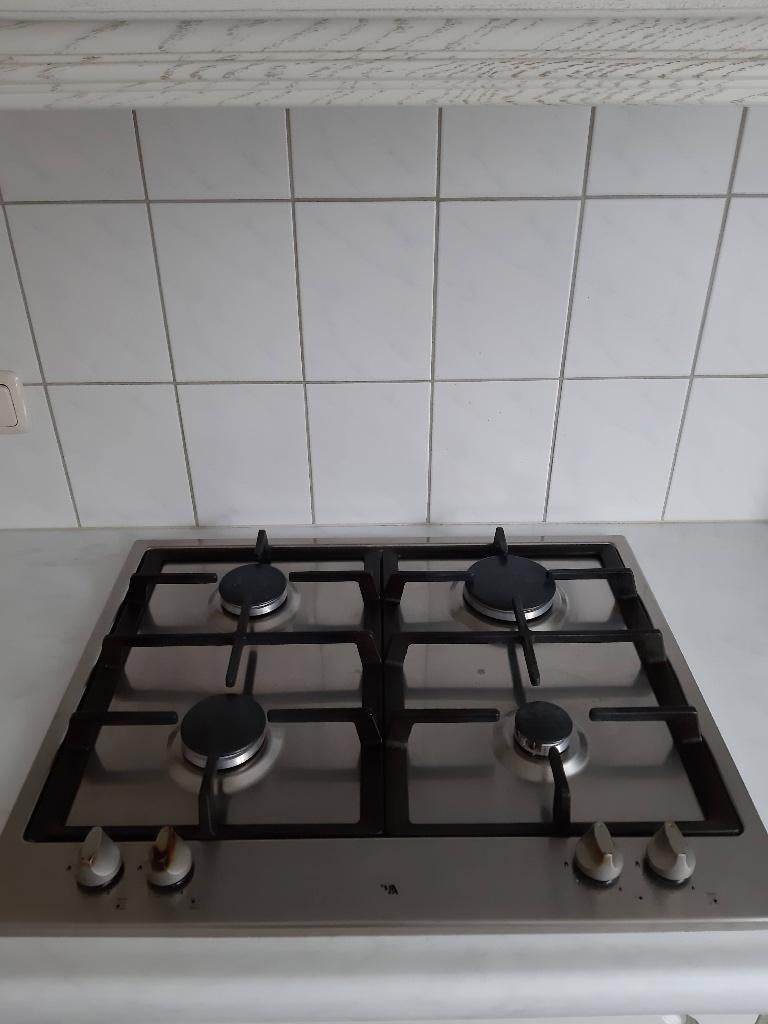 Atag Gaskookplaat inbouw, Witgoed en Apparatuur, Kookplaten, Ophalen, Gebruikt, 4 kookzones, Inbouw