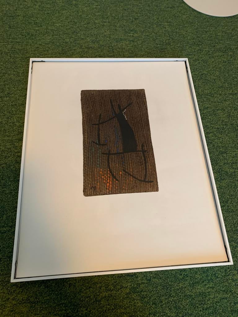 Kleurenlitho Joan Miró Femme I/IV 1965, Ophalen of Verzenden