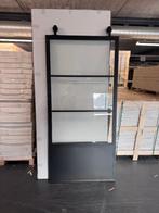 Stalen schuifdeur 210 x 100, Binnendeur, Schuifdeur, 200 tot 215 cm, Ophalen