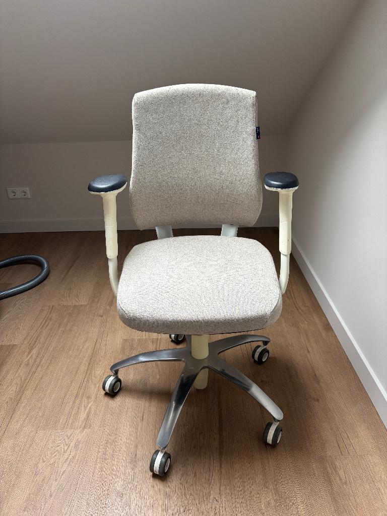 Bureau Stoel BMA Axia Profit, Huis en Inrichting, Bureaustoelen, Ophalen, Beige, Zo goed als nieuw, Bureaustoel