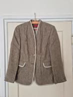 Olijfgroen linnen jasje van The Barn maat 38., Kleding | Dames, Ophalen of Verzenden, Zo goed als nieuw, Groen