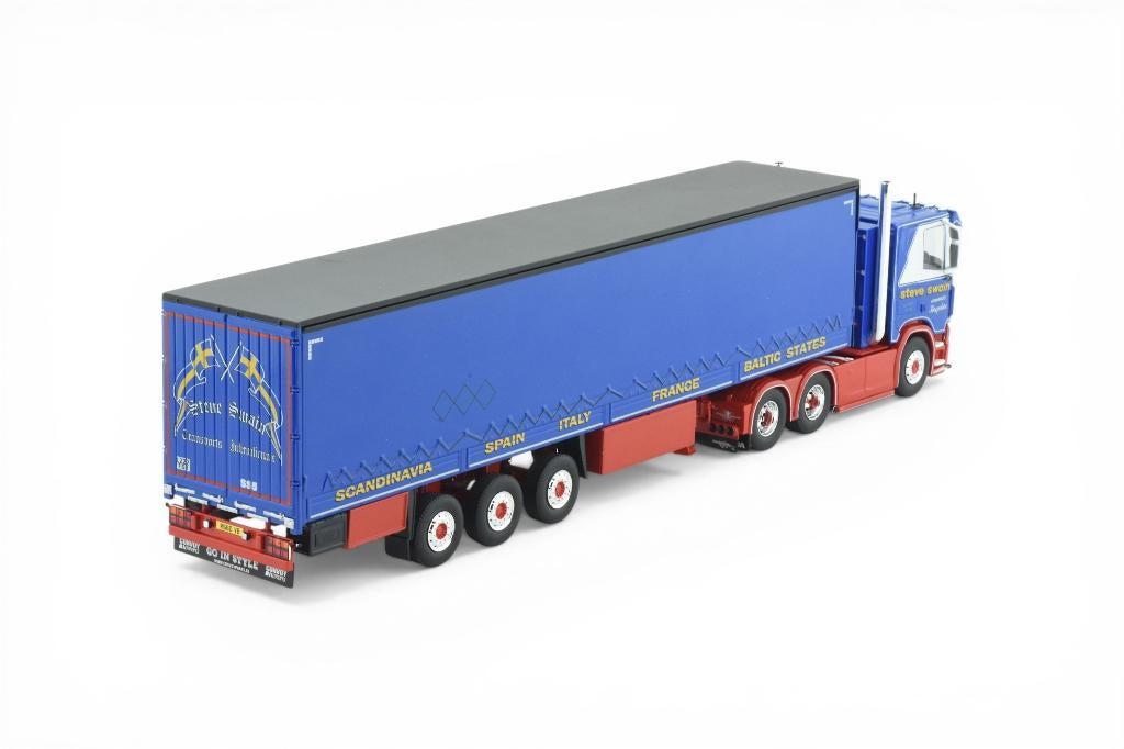 TEKNO SCANIA  NEXT GEN 660R MET  HUIFOPLEGGER STEVE SWAIN, Ophalen of Verzenden, Nieuw, Bus of Vrachtwagen, Tekno