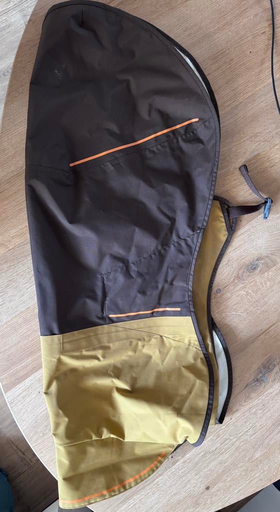 Ruffwear - Sun Shower regenjas, Dieren en Toebehoren, Ophalen of Verzenden, Zo goed als nieuw, Hondenjas