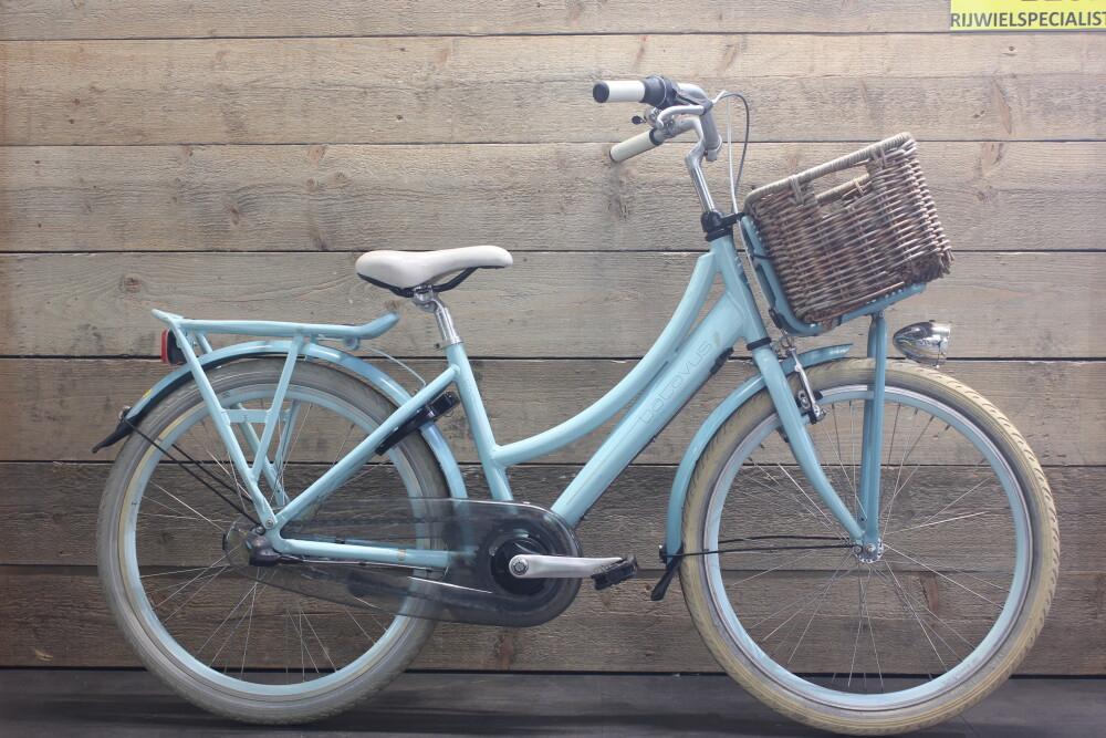 24 inch Batavus Diva transportfiets 3v blauw + 3mnd garantie, Niet ingevuld, Gebruikt, Niet ingevuld, Niet ingevuld