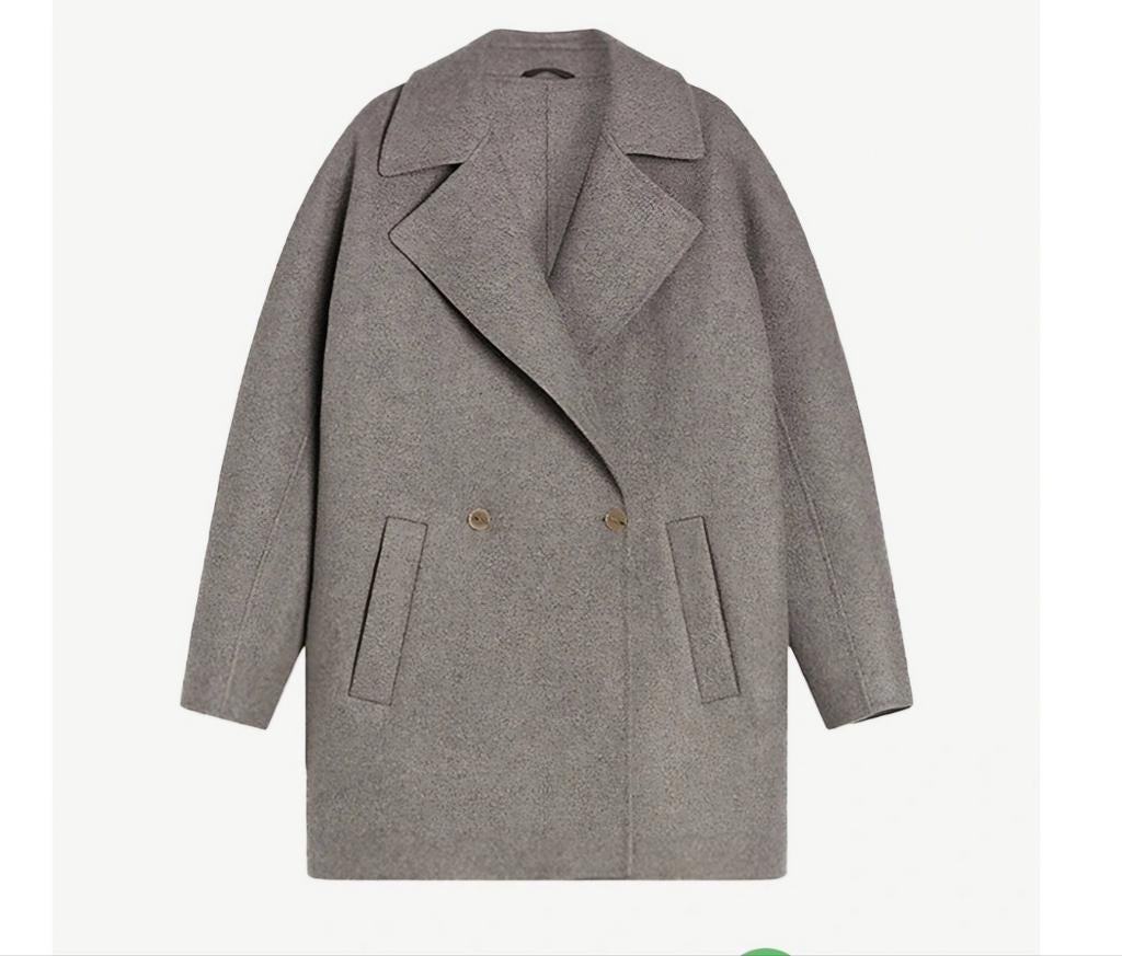 Closed wollen jas maat S dark shadow, Closed, Ophalen of Verzenden, Maat 36 (S), Grijs