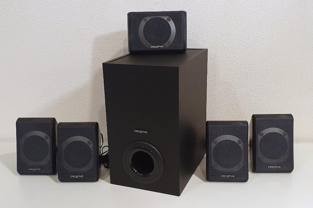 Surround Speakersysteem - Creative Inspire P5800 5.1, Computers en Software, Pc speakers, Creative, Audiokanaal 5.1, Ophalen of Verzenden