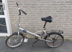 Vouwfiets met nieuwe banden en zadel, inclusief slot, Fietsen en Brommers, Fietsen | Vouwfietsen, Gebruikt, 14 tot 16 inch, Totaal opvouwbaar