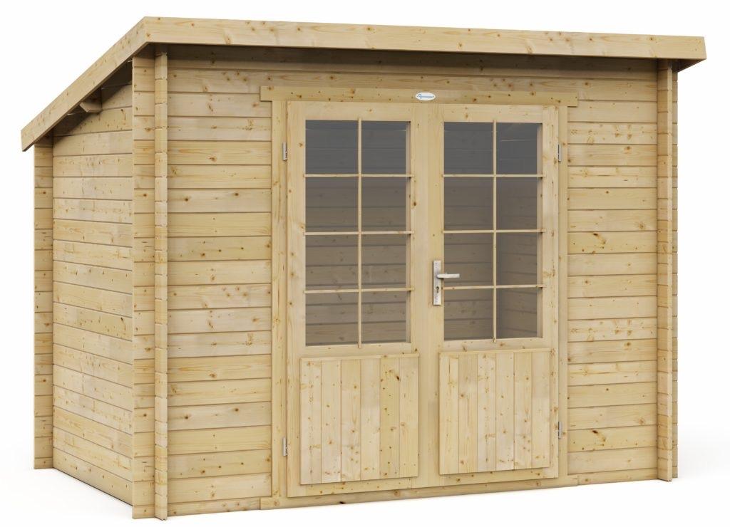 Houten Schuur / Tuinhuis, Tuin en Terras, Tuinhuizen, Gebruikt, Overige typen, Hout, Ophalen