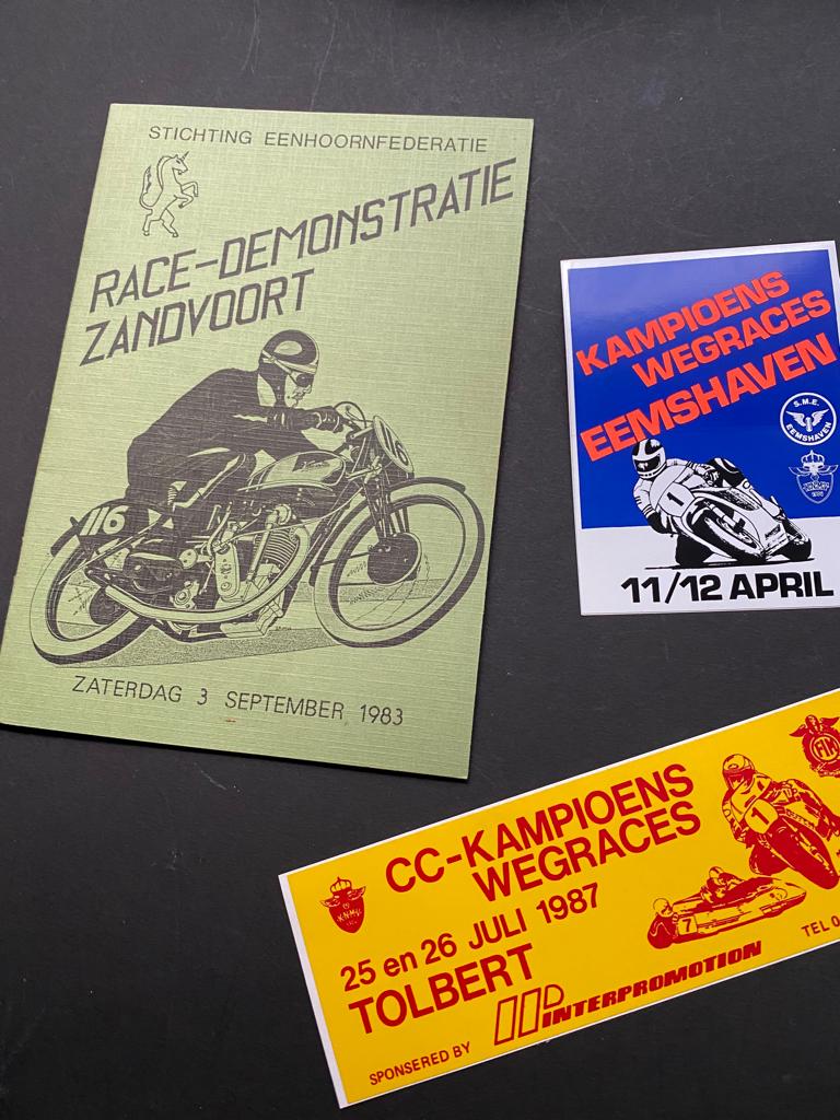 Brochure uit 1983 over Race-demonstratie Zandvoort., Ophalen of Verzenden